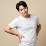 허리에 쥐가 나는 것 같아서 자세를 계속 바꿔야 해요.